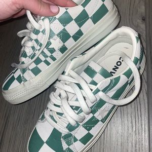 Converse one star ox blocked shoes